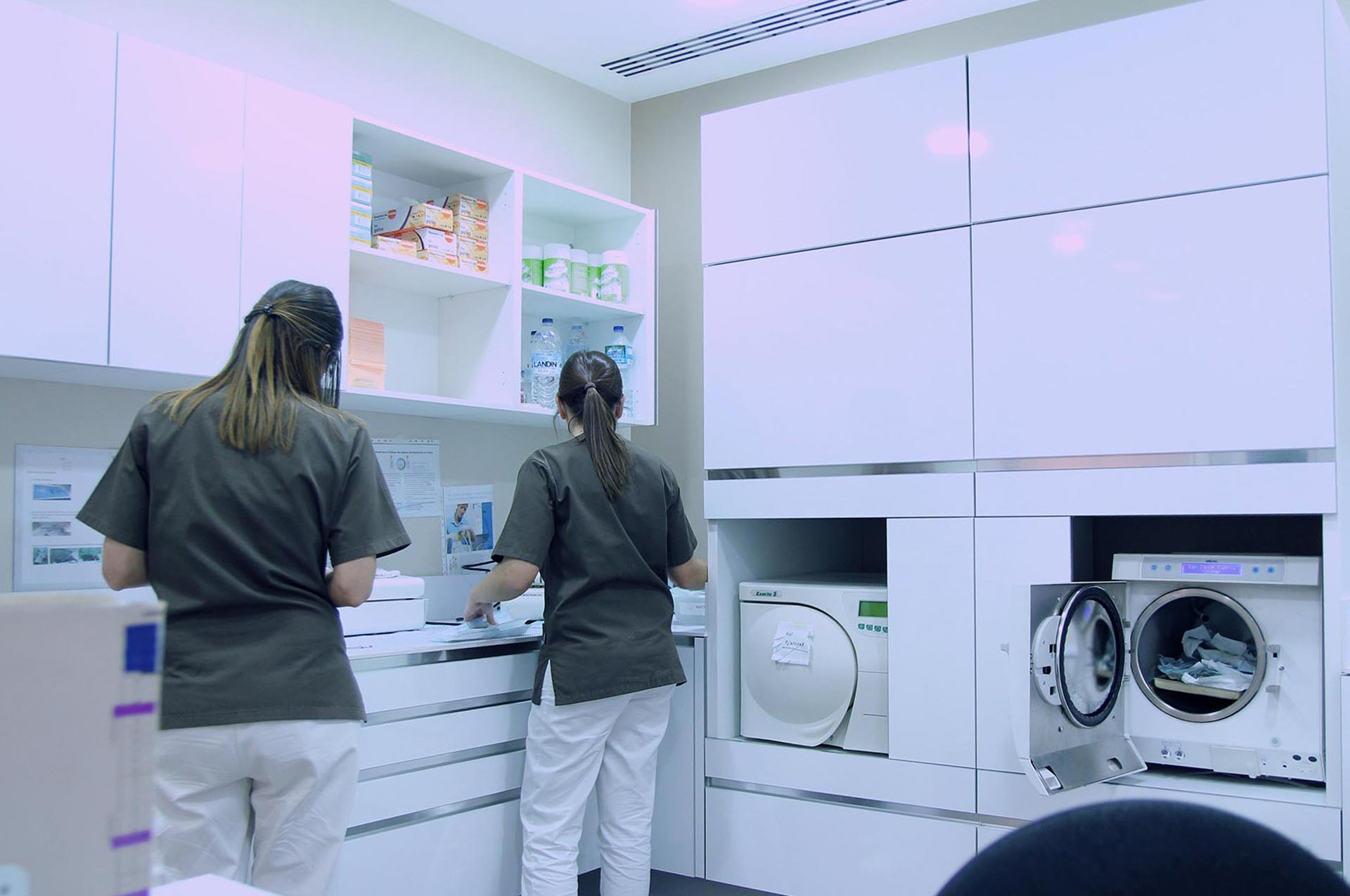 Sala de esterilizacion Clinica-Blanco Ramos